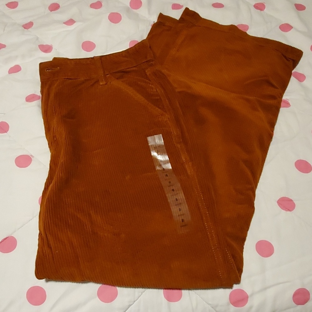 Corduroy American Eagle flare pants